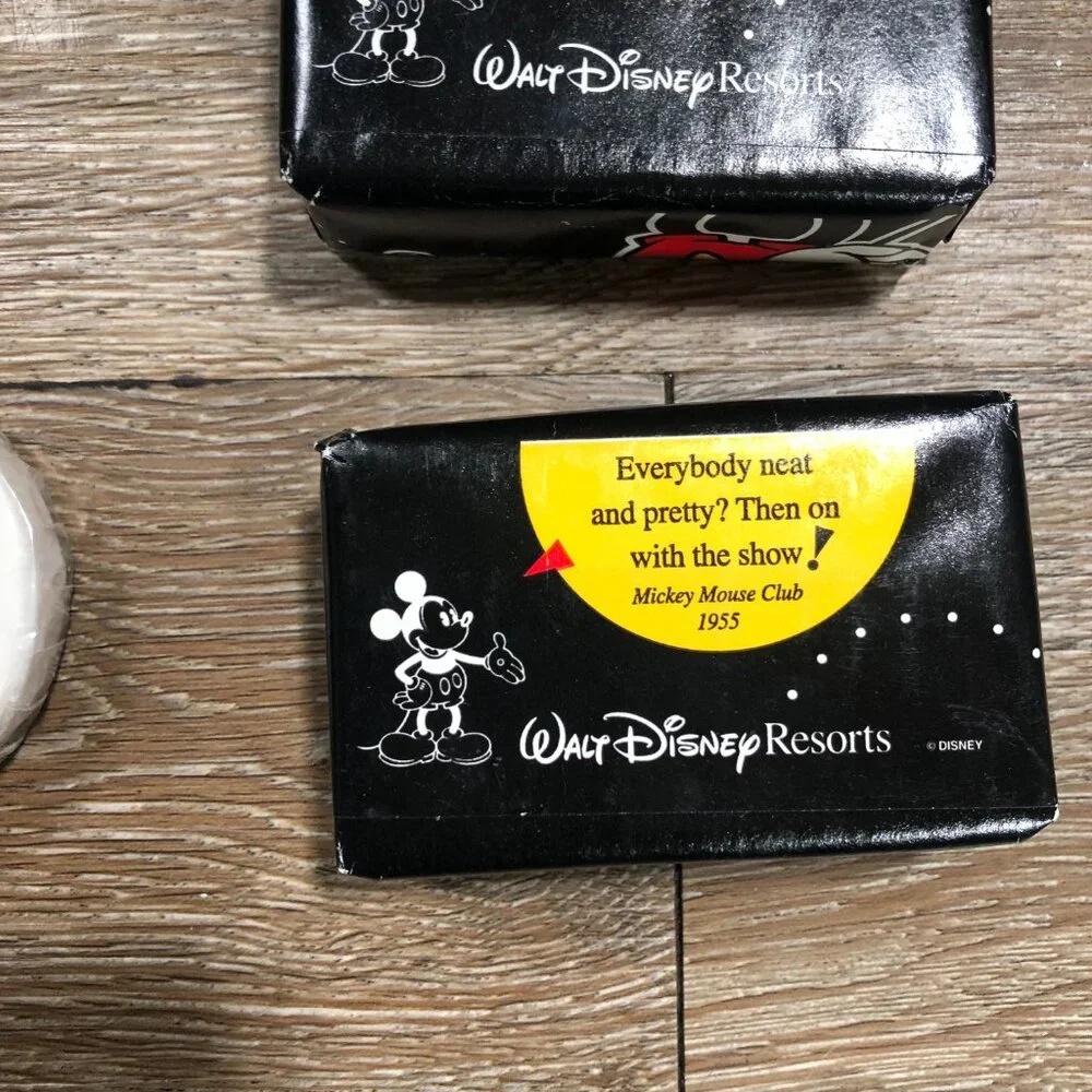Vintage Walt Disney Resort Bath and Facial Bar Soap Lot of 8